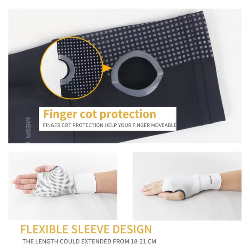 MEGA COOUV防曬冰感止滑半掌手套 手掌手套 UV-001