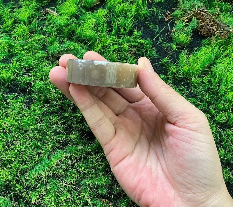 天然油畫風雪花櫻花瑪瑙風景石 可愛 浪漫 能量 旺姻緣 旺人緣