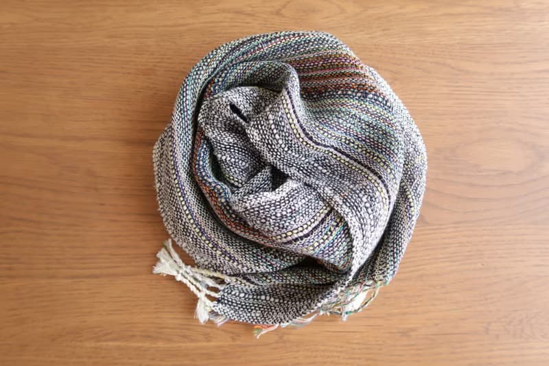 手織りストール　リネンシルク　星座　タペストリー　ギフト　Shawl (S) 24　入學   畢業　母親節　禮物　生日禮物