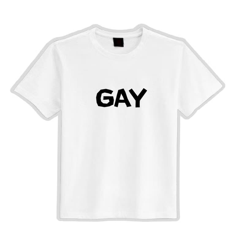 GAY PRIDE 男同志 彩虹 文創 衣服 T恤 黑T 童裝 純棉 吸濕排汗