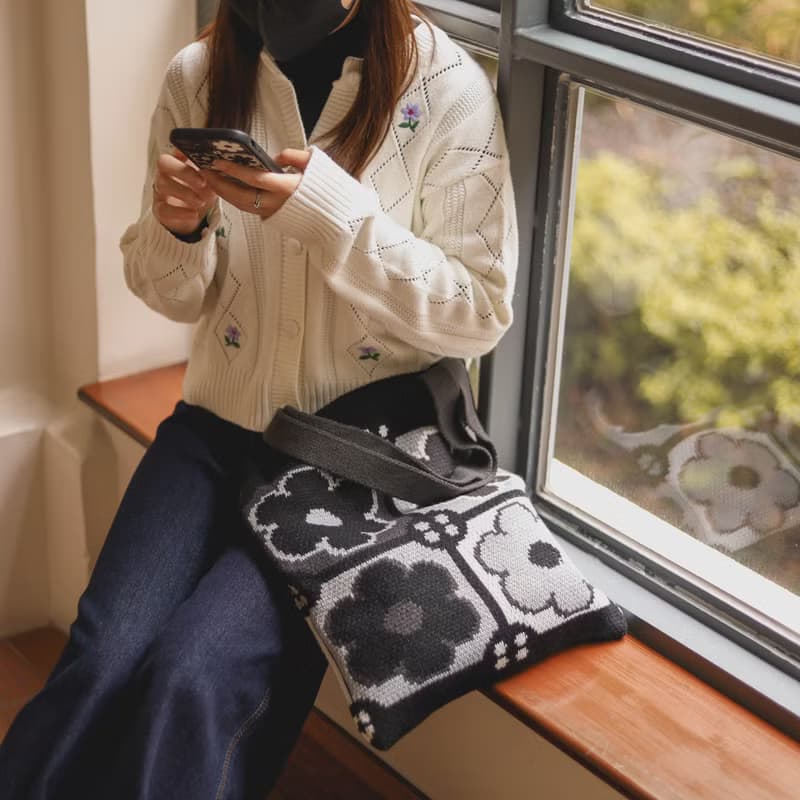 【 毛冷 TOTEBAG 】花見 - 木春菊 / NIGHT