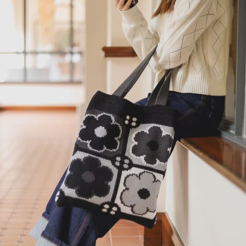 【 毛冷 TOTEBAG 】花見 - 木春菊 / NIGHT