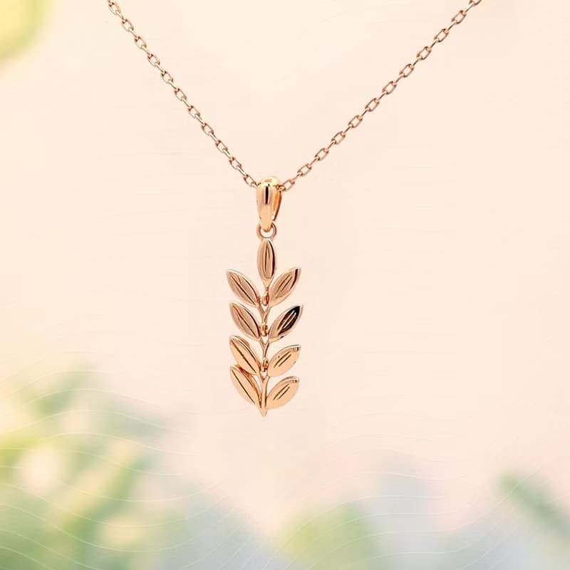 【簡奢之選】永恆月桂風水吊墜項鍊 |  開啟繁榮與守護的能量之鑰