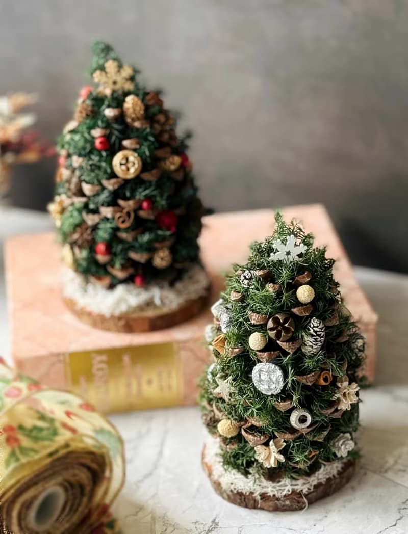 松果聖誕樹 /永生雪松/聖誕禮物/交換禮物