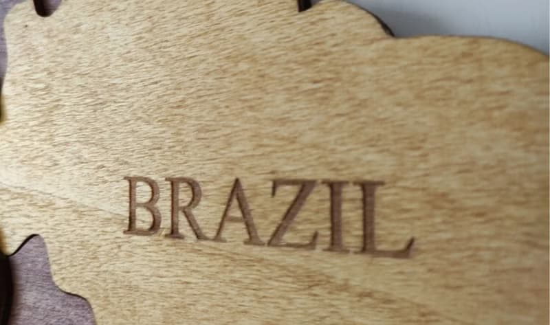 Anti-Allergic (2) Painted World Map-Wall Decoration for Homes and Offices