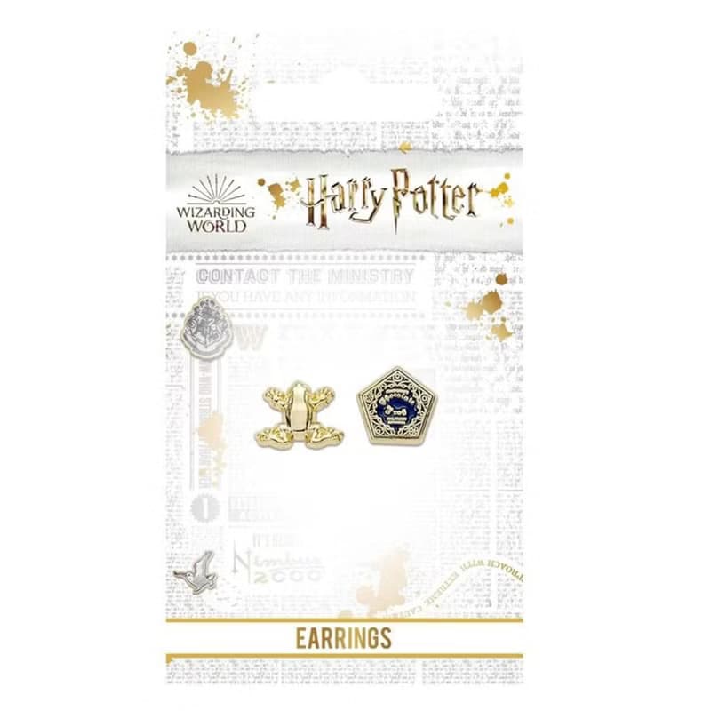 【哈利波特】巧克力青蛙耳飾組/HARRY POTTER/CHOCOLATE FROG