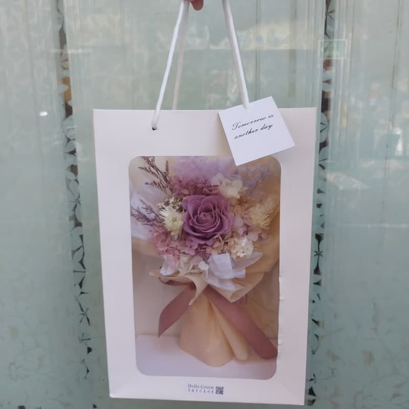 現貨 韓式 平價花束 乾燥花束 永生花束 情人節乾燥花 生日花束