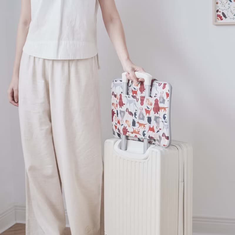 15.5吋筆電收納包-差旅款/印花樂 x Soupy Tang/寵物派對