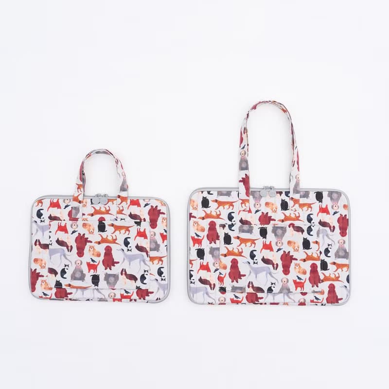 15.5吋筆電收納包-差旅款/印花樂 x Soupy Tang/寵物派對