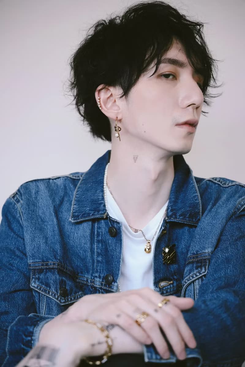 COR-DATE / UNISEX / 線條珍珠耳環