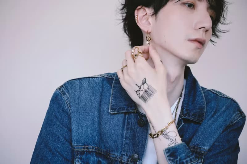 COR-DATE / UNISEX / 線條珍珠耳環