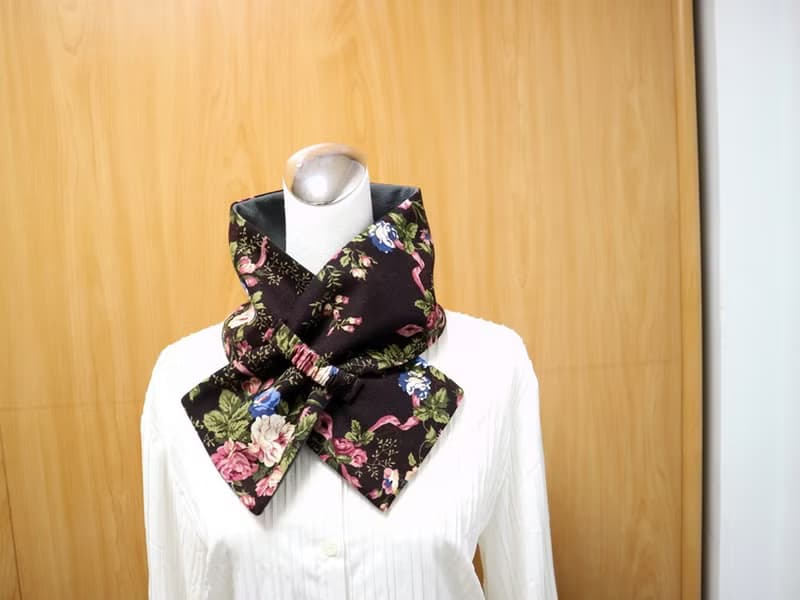 可調式短圍巾.scarf 保暖圍脖 雙面雙色 大人.小孩均適用