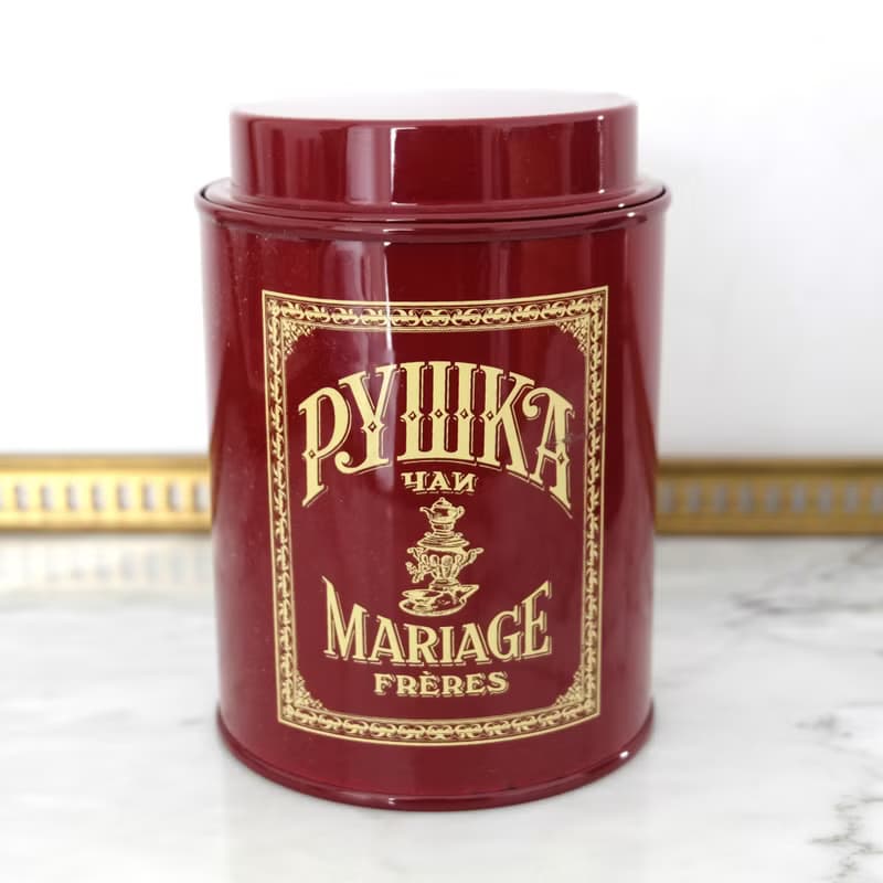 法國復古 Mariage Frères 茶葉罐/咖啡罐