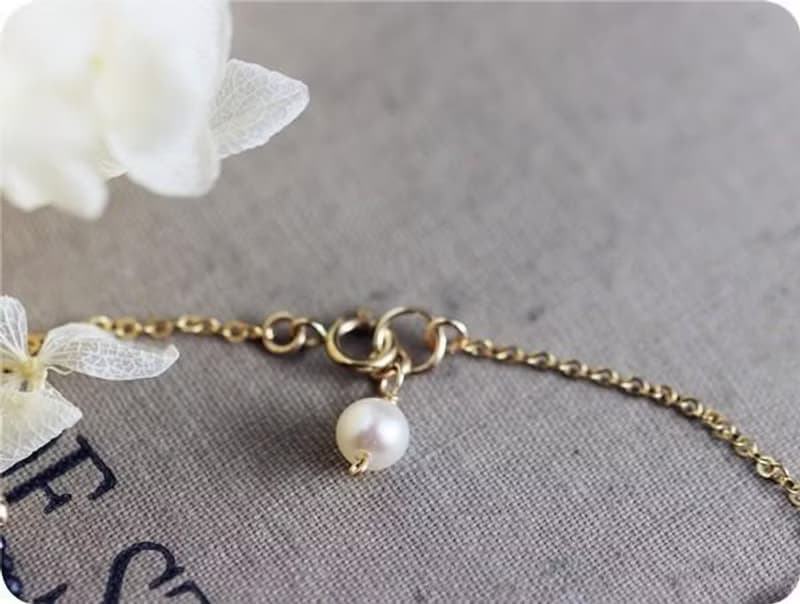 仕事運  成功運  才能の開花 ブラックスピネルと淡水パールのブレスレット