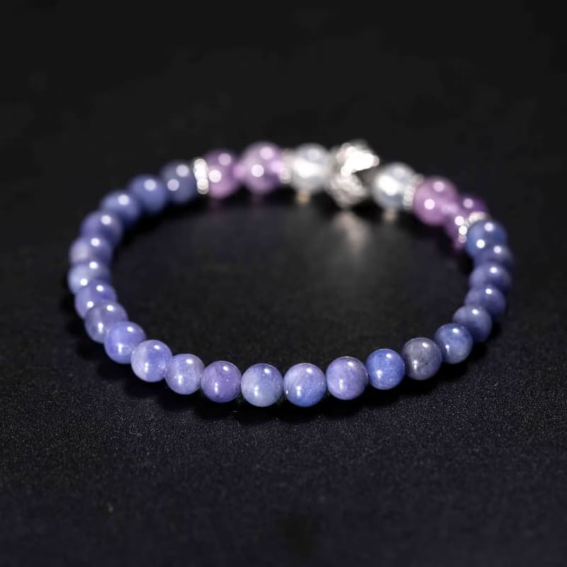 坦桑石薰衣草紫水晶手鍊 | 天然水晶手鍊禮物