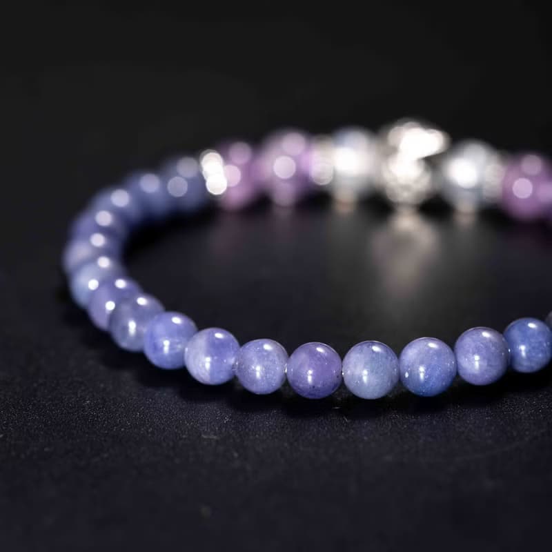 坦桑石薰衣草紫水晶手鍊 | 天然水晶手鍊禮物