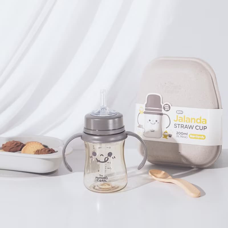 韓國 【Mothers Corn】 Jalanda 微笑寶寶學飲杯 200ml