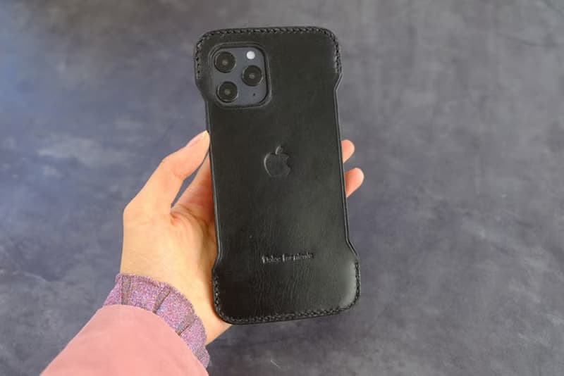 【母親節禮物】iPhone 半包真皮防摔手機殼