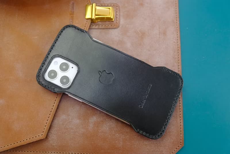 【母親節禮物】iPhone 半包真皮防摔手機殼