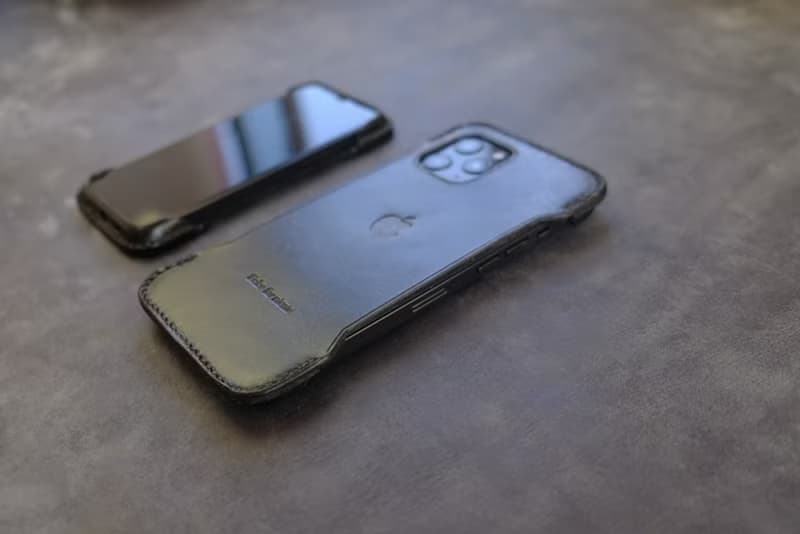 【母親節禮物】iPhone 半包真皮防摔手機殼