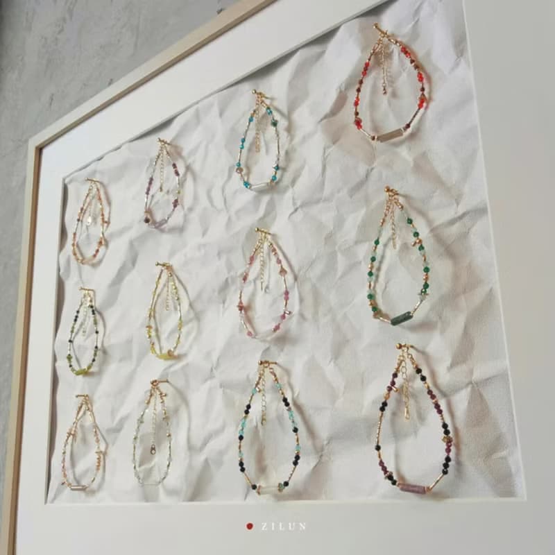 【加購品】誕生石手鍊 • 寶石實驗室 • 工具皮套組　-請勿單獨-