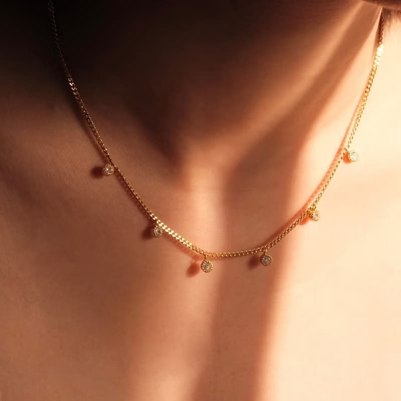 MAISON M Chou chou小星星項鍊-金