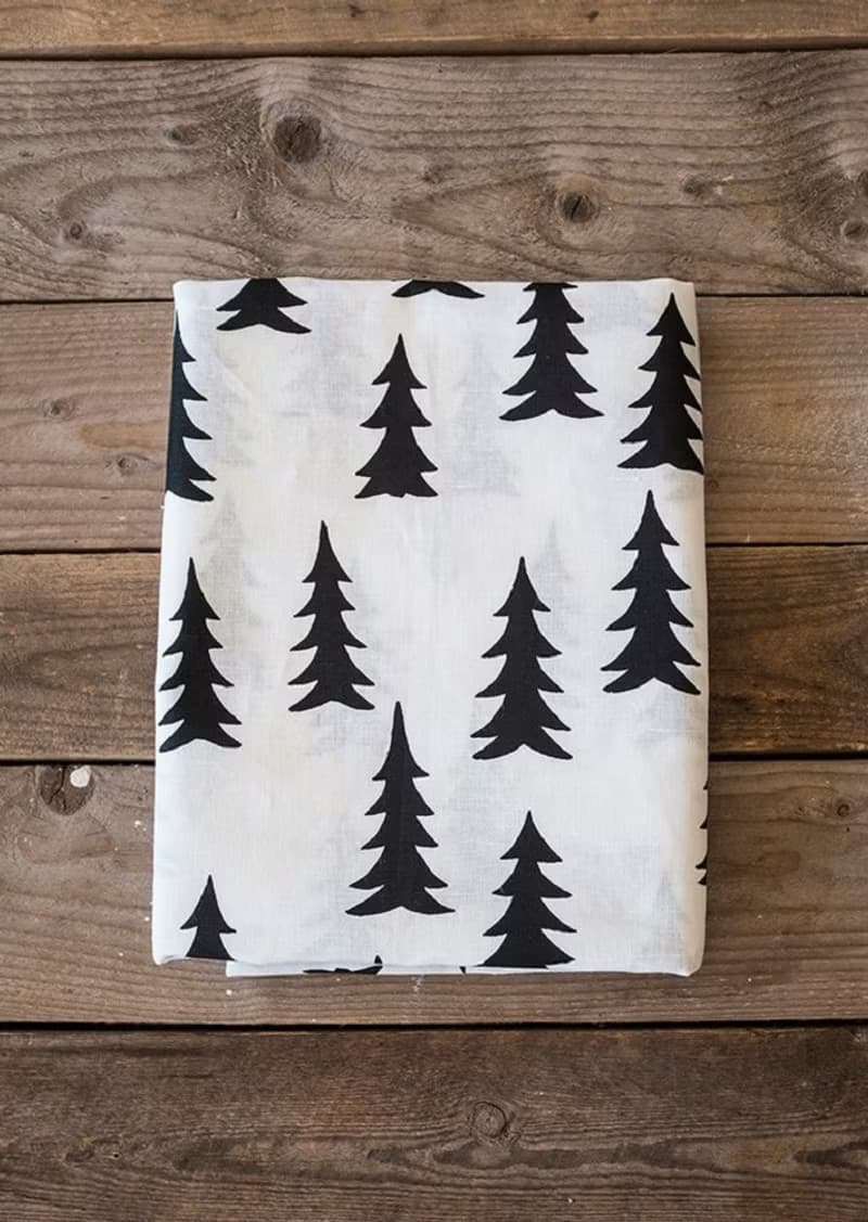 北歐設計師款 - 冷杉桌巾(147X250cm) GRAN TABLECLOTH , BLACK
