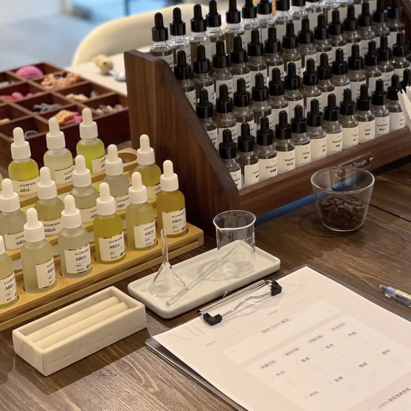 【體驗】台北大巨蛋【 MBTI 人格香水 】調香 DIY 課程 / 文化幣可