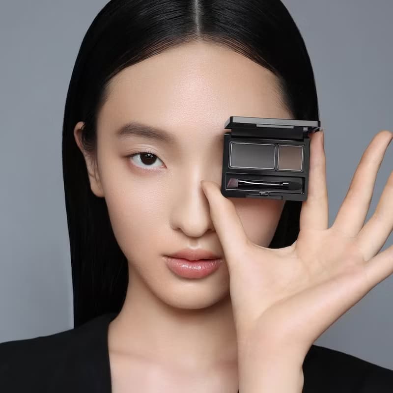 特調雙色霧眉粉