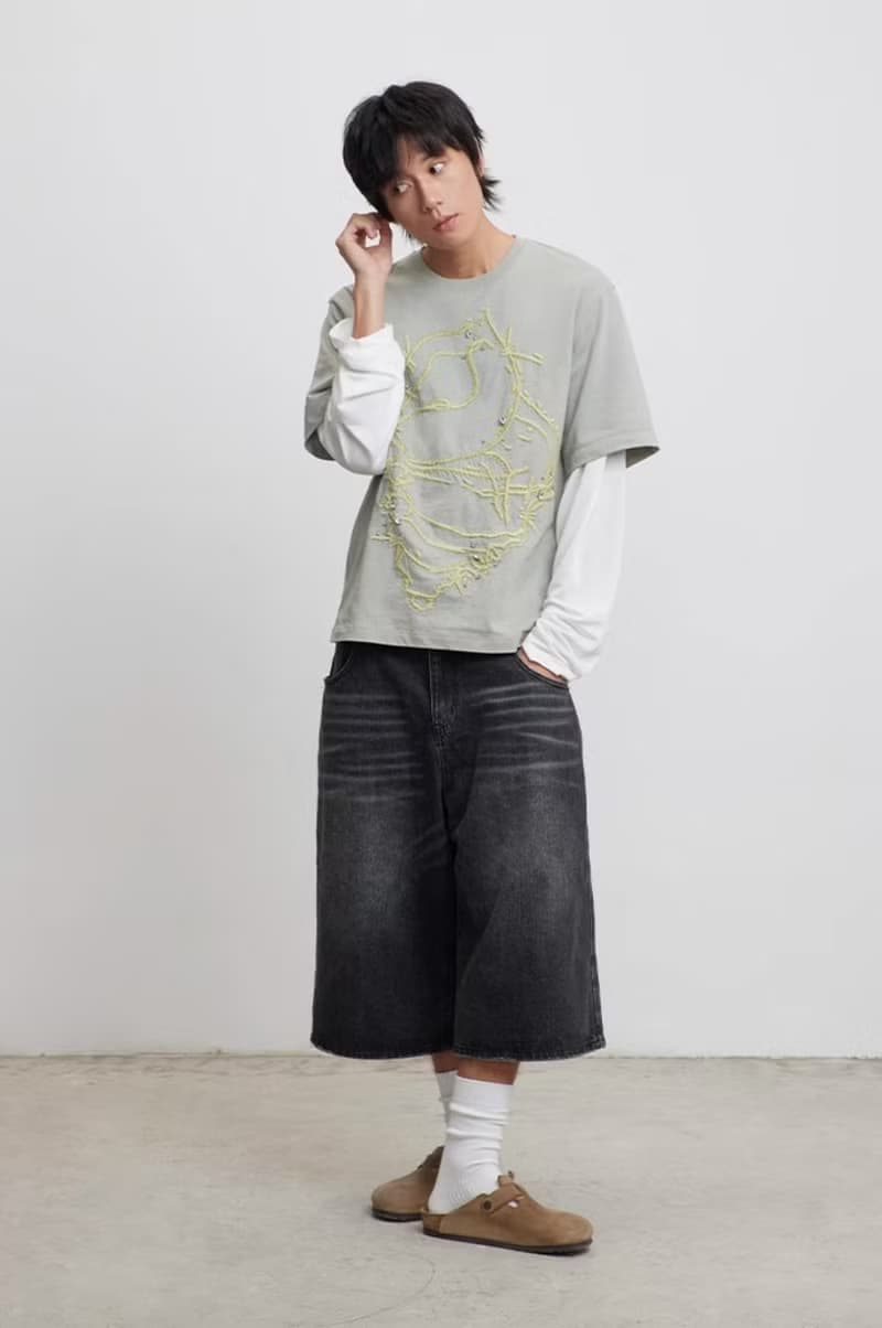 Conch Embroidery Long T-shirt 海螺刺繡長袖T恤