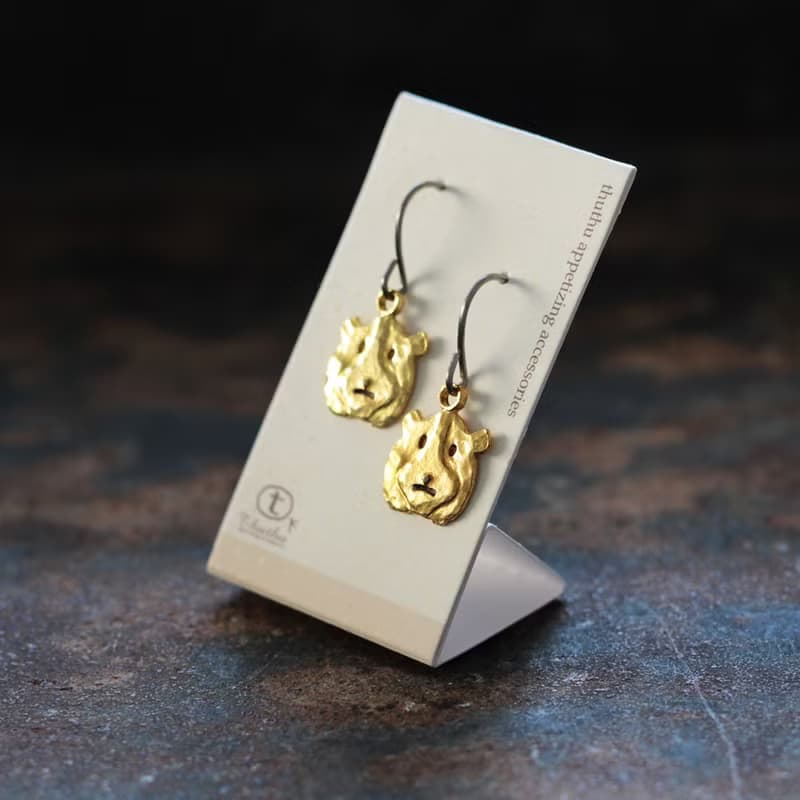 もるたろう　ピアス　イヤリング　P349
