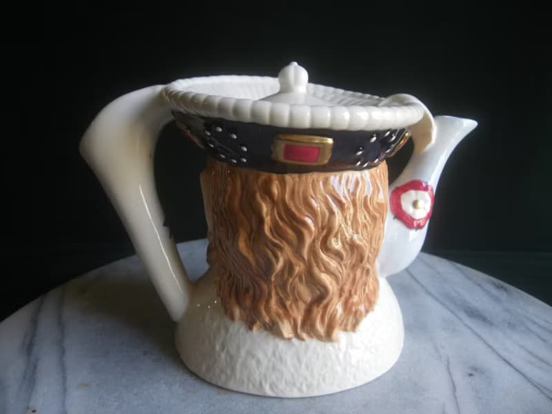 【老時光 OLD-TIME】早期少見英國亨利八世限量陶瓷紀念壺