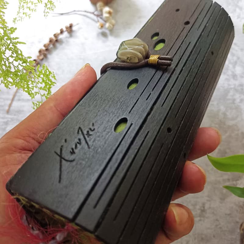 茉樂手盒/C2楊木茉樂綠/專業職人風/泡泡紋/筆盒/眼鏡盒/送禮