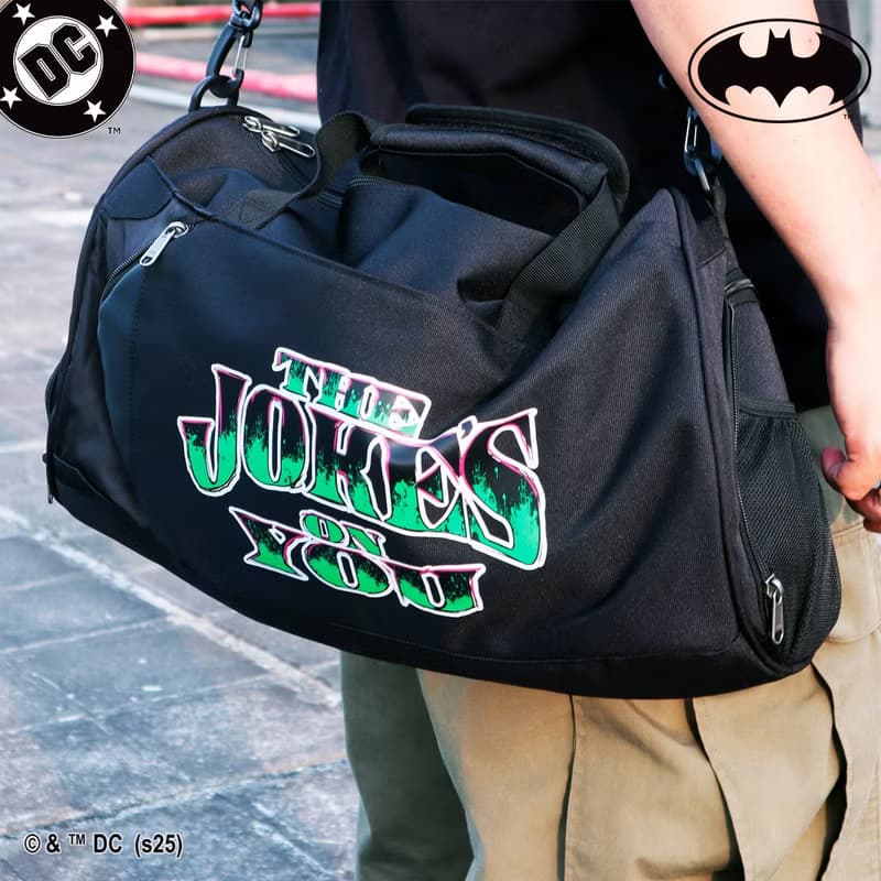 【BATMAN蝙蝠俠】防潑水行李袋