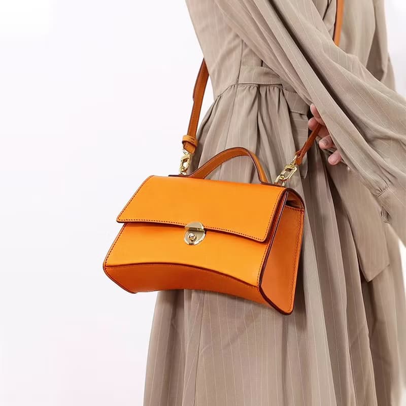 新款手提包 斜挎包 單肩包 真皮 斜背包 晚宴包【免費刻英文名】