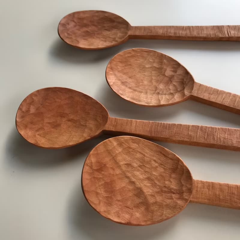 山桜のサーバースプーン