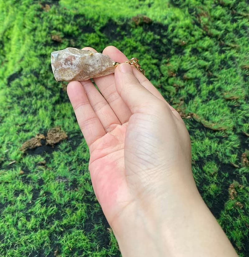 櫻花瑪瑙 |天然風景原石 | 鑰匙圈 | 旺姻緣 旺人緣 | 快速出貨