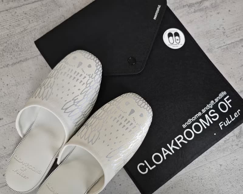 CLOAKROOMS OF .Fuller 室內拖鞋 owl貓頭鷹設計款-白色