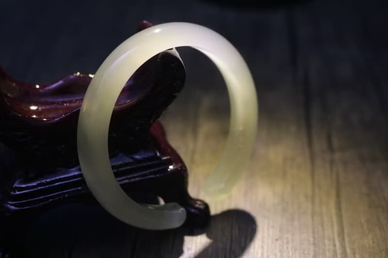 小猫爪高冰種手鐲精緻透亮手環禮盒裝