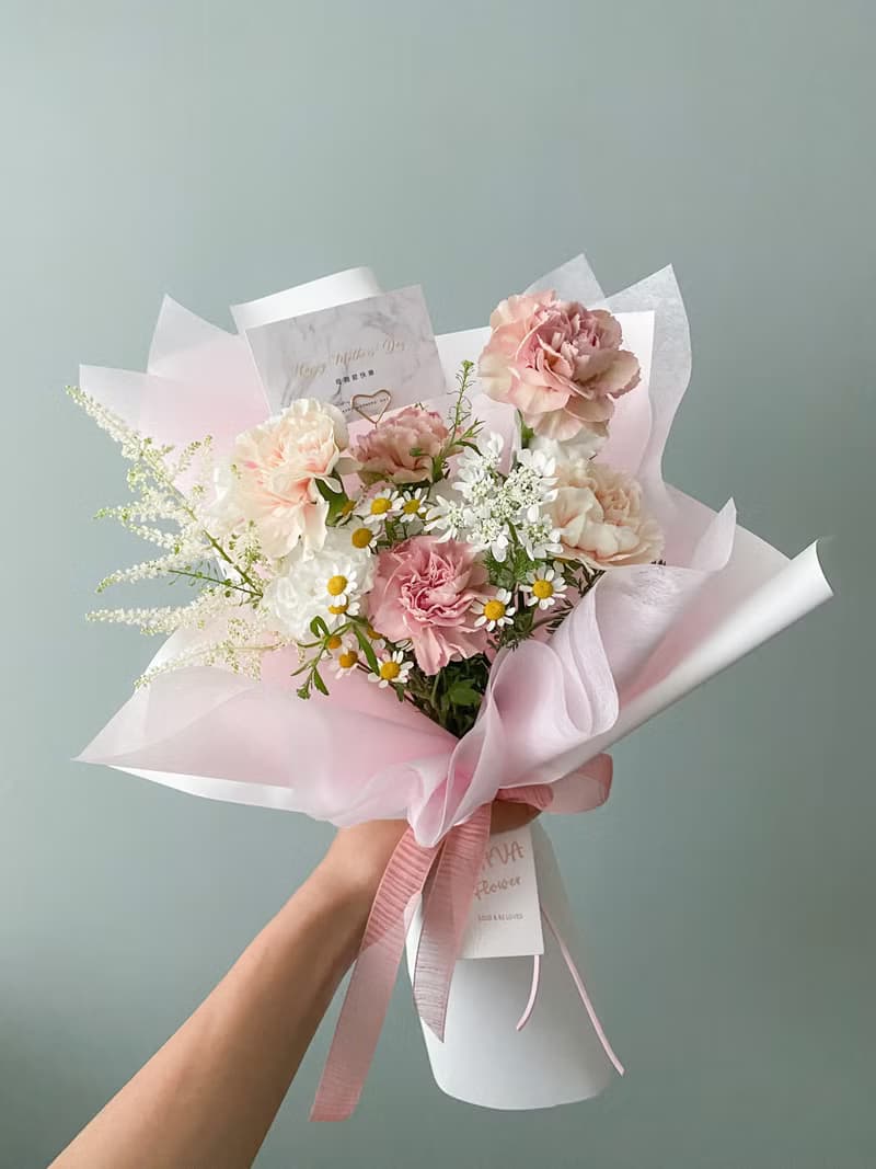 鮮花 / 康乃馨鮮花花束 / 母親節花束