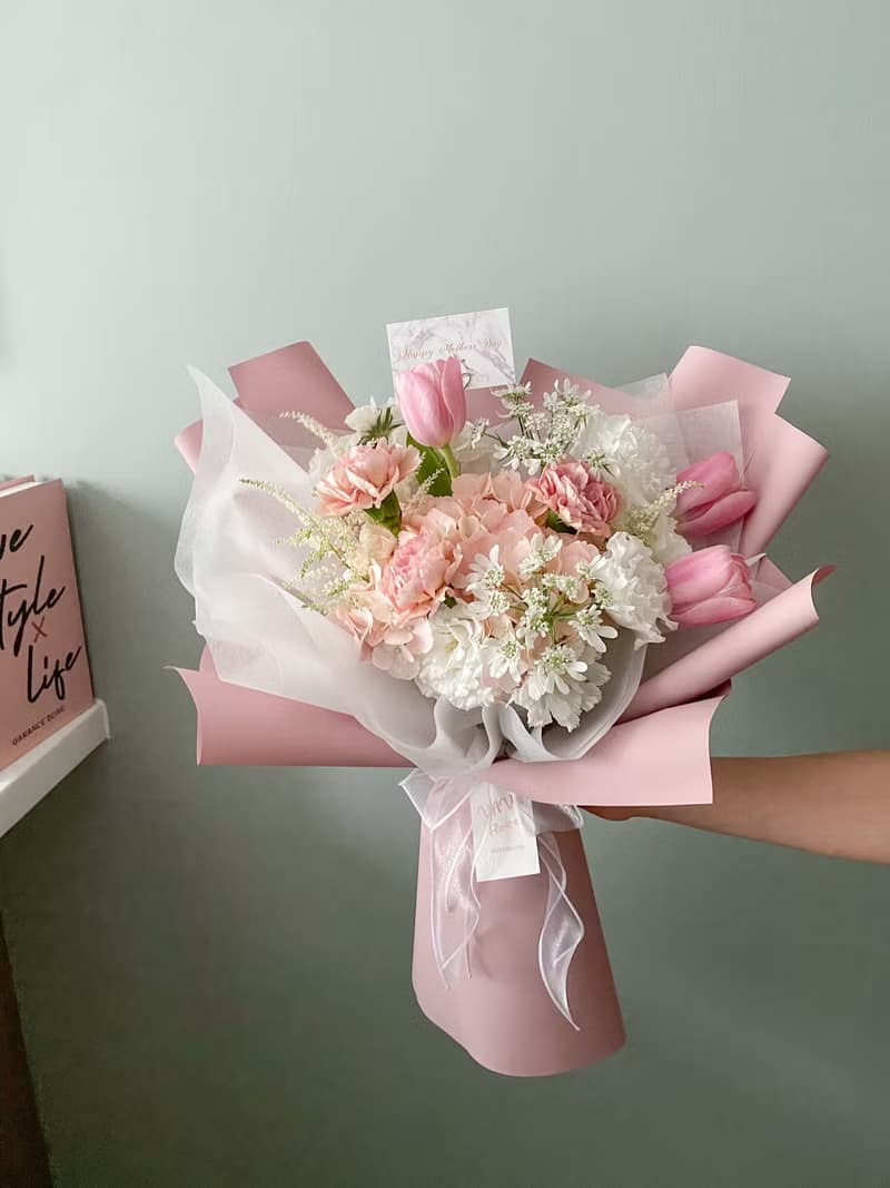 鮮花 / 康乃馨鮮花花束 / 母親節花束