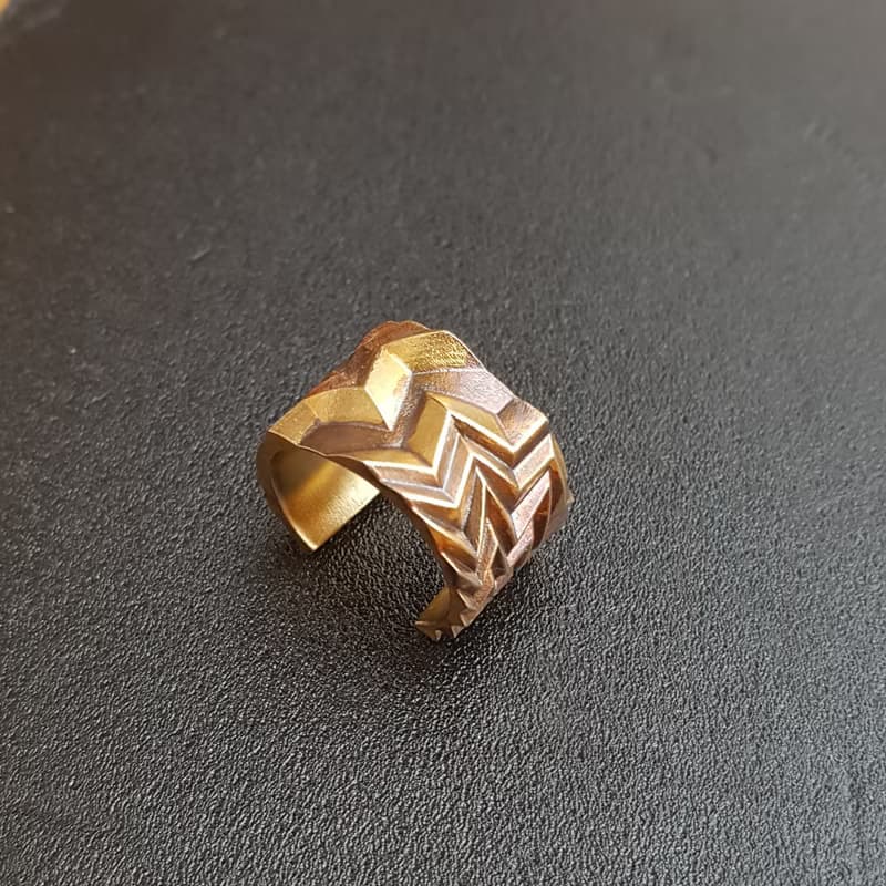 Dragon Scale Ring no Stone