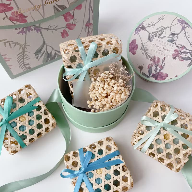 快速出貨|法式花園手工皂蠟燭禮盒|敬茶婚禮生日禮婚禮敬茶企業