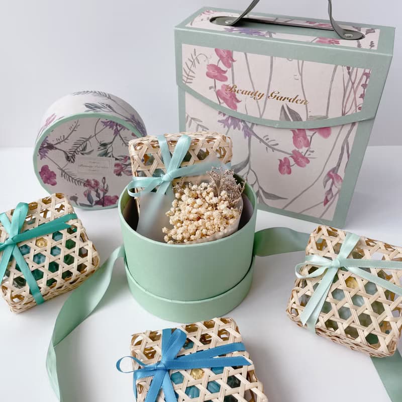 快速出貨|法式花園手工皂蠟燭禮盒|敬茶婚禮生日禮婚禮敬茶企業