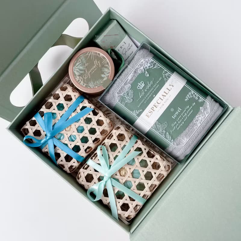 快速出貨|法式花園手工皂蠟燭禮盒|敬茶婚禮生日禮婚禮敬茶企業