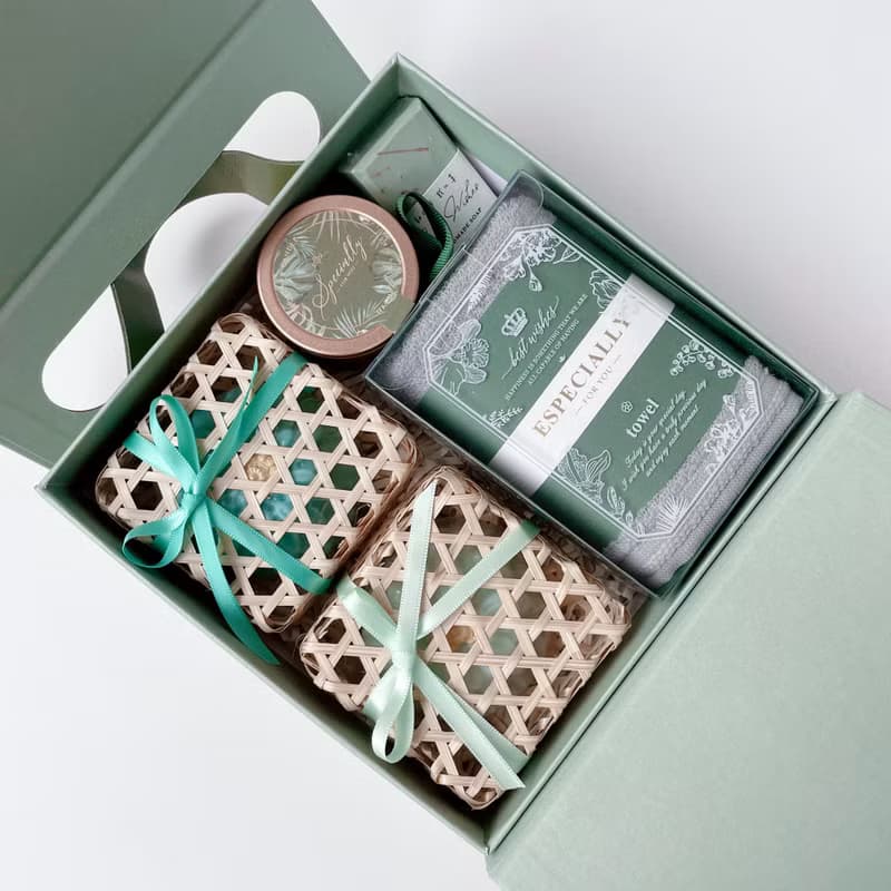 快速出貨|法式花園手工皂蠟燭禮盒|敬茶婚禮生日禮婚禮敬茶企業