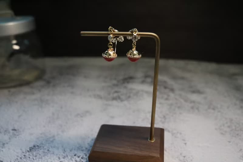 聖誕交換禮物麋鹿鈴鐺耳釘耳飾Earrings