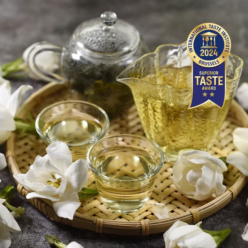 梔子花烏龍茶－台灣夏日天然窨花茶