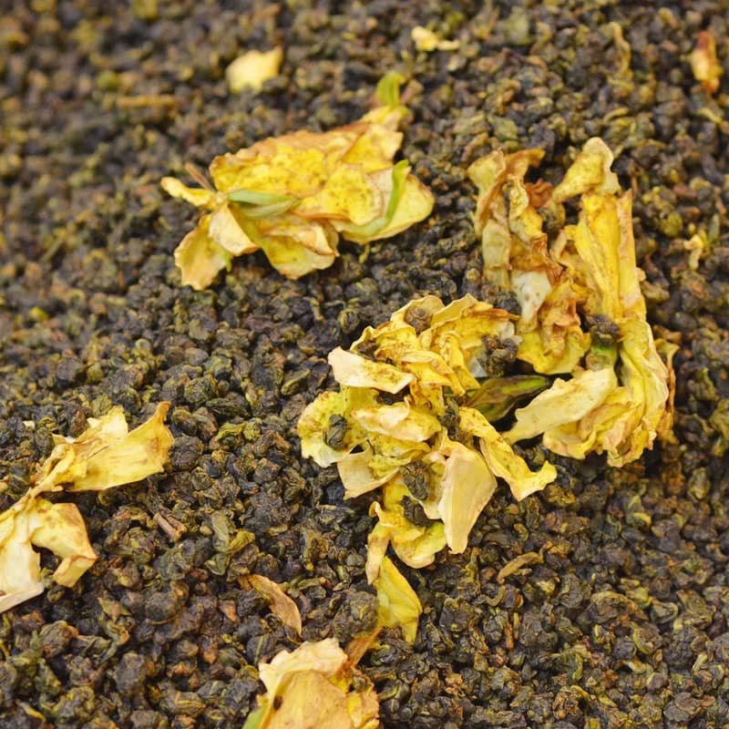 梔子花烏龍茶－台灣夏日天然窨花茶