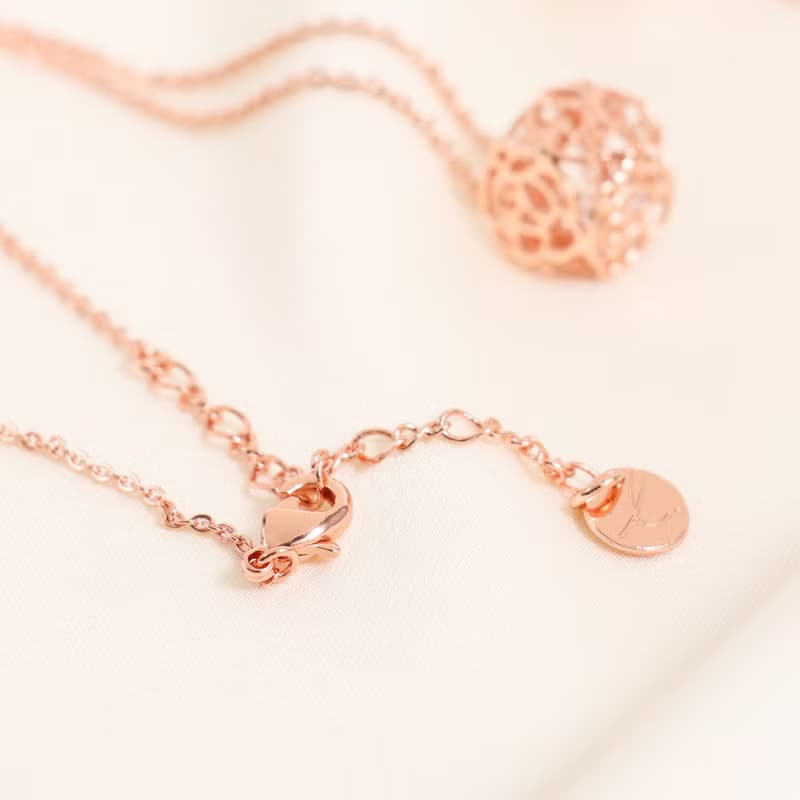 【快速出貨】L'Amour Fleuri 玫瑰項鍊 經典玫瑰系列